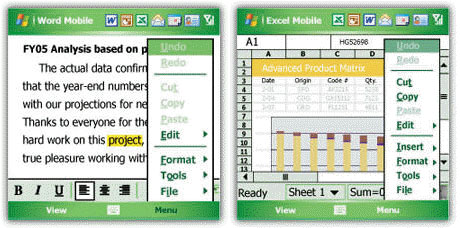 Microsoft Office Mobile 6.1, actualización para utilizar archivos de Office 2007 en PDAs