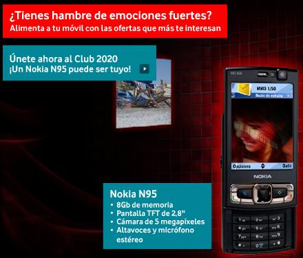 Publicidad en el móvil (Promo Tonos Orange y  Vodafone Club 2020)
